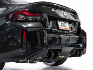 BMW G87 M2 Performance Exhaust - AWE Tuning - Cat Back Track Edition - Diamond Black - `23-`24